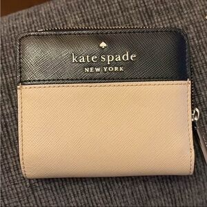Kate Spade Black and Tan Wallet